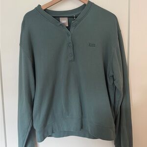 Kith Women's Quarter Button Sweatshirt